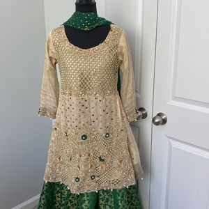 Sehrish Nadeem Formal Embellished Palazzo Lehenga